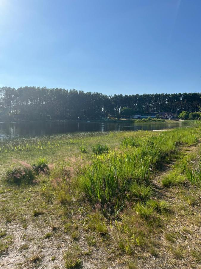 Domek Nad Jeziorem Kamien 2A Kowalewo Exteriör bild